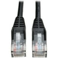 thumbnail image 3 of Eaton Tripp Lite Series Cat5e 350 MHz Snagless Molded (UTP) Ethernet Cable (RJ45 M/M), PoE - Black, 10 ft. (3.05 m) - Patch cable - RJ-45 (M) to RJ-45 (M) - 10 ft - UTP - CAT 5e - booted, snagless - black, 3 of 6
