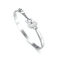 thumbnail image 4 of Bracelet Manchette Breloque Guitare pour Femmes Joncs Acier Inoxydable Musique Cadeau Accessoire, 4 of 4