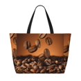 thumbnail image 2 of Fotbe Coffee Beans Bolsa de Viaje para Playa - Resistente al Agua, Bolsa Tote de Gran Capacidad y Ligera con 7 Bolsillos para Mujeres y Hombres, 2 of 7