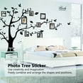 thumbnail image 5 of Large 3D Tree Wall Stickers DIY Family Photo Frames Tree Wall Decal Art Murals Decoration for Living Room Bedroom Kindergarten Restaurant Home TV Background Decor, 5 of 9