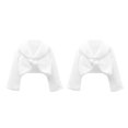 thumbnail image 1 of Chal para niñas sweethay Capa de piel sintética Hermoso estilo dulce Blanco XS, 1 of 6