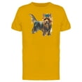 thumbnail image 1 of Yorkshire Terrier Painting Tee Men's -Image by Shutterstock, 1 of 1