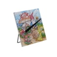 thumbnail image 5 of Taylor 8"x8" Gnome Garden Ceramic Tabletop Thermometer, 5 of 13