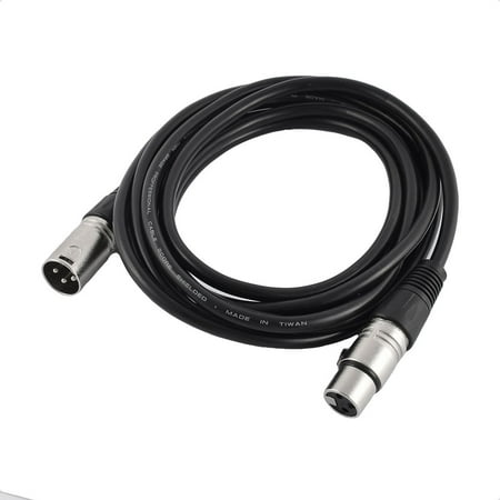 10ft XLR Male to XLR Female Microphone Video Camera Sound Card Cable Line (Best Sound Mixer Brands)