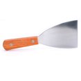 thumbnail image 4 of Cooking Scraper Kitchen Restaurant Stainless Steel Wooden Handle spatula cooking flipper kitchen Scraper Spatula Flipper Cooking Utensil, 4 of 8