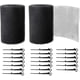 thumbnail image 1 of Rolls Durable PP Gutter Protection Grilles, Roof Protection and Leaf Protection + PLUS 20 Fixing Hooks + 18cm Width + 16m Length, 1 of 4