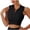 Black, variant on Tank Tops for Women Trendy V Neck Collared Ribbed Golf Shirts Sleeveless Slim Fit Comfy Solid Crop Tops Summer Fashion Athletic Workout Y2K Shirts