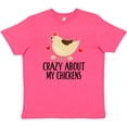 thumbnail image 3 of Inktastic Cute Chicken Farming Youth T-Shirt, 3 of 5