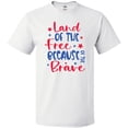 thumbnail image 3 of Inktastic Memorial Day Land of The Free Because of The Brave T-Shirt, 3 of 5
