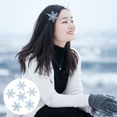 thumbnail image 3 of 30 piezas de copos de nieve para manualidades, horquillas, accesorios para el cabello y ropa., 3 of 7