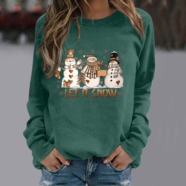 Chandails d'Hiver Grande Taille pour Femmes Mode Halloween Imprimé Décontracté Confortable Sweat à Capuche Drôle Vert G