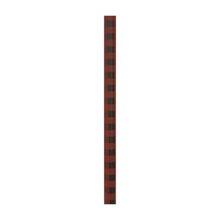 Buffalo Plaid Kraft Wrap