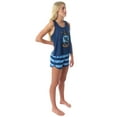 thumbnail image 2 of Harry Potter Women's Hogwarts House Crest 2 PC Tank Top Shorts Pajama Set - Gryffindor Slytherin Hufflepuff Ravenclaw, 2 of 6
