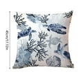 thumbnail image 3 of Ocean Theme Decorative Polyester Pillow for Sofa Bed and Living Room, 3 of 8