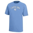 thumbnail image 2 of Youth Champion Carolina Blue North Carolina Tar Heels Arch Over Logo T-Shirt, 2 of 3