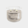 thumbnail image 2 of (4 pack) Mainstays 3-Wick Scented Glass Jar Candle, Creamy Cashmere, 11.5oz., 2 of 10