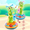 thumbnail image 2 of Niños Electric Caterpillar Dance Toy Niños Rocking Twister Colorful Light Music Universal Caterpillar Saxofón Juguetes Color Aleatorio Moyic  FN005925-00, 2 of 6