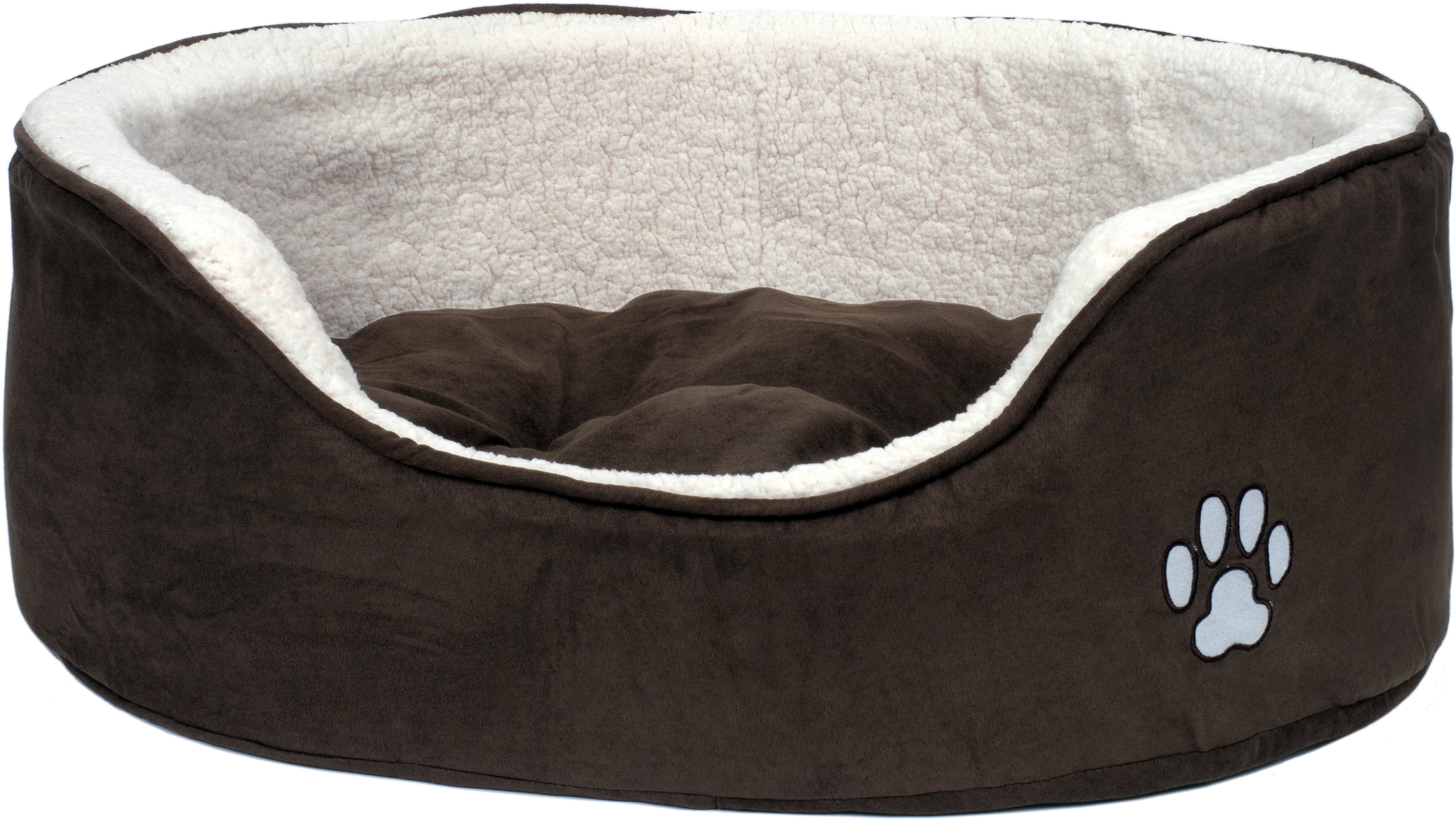 petface pet30503ams dog. sleep. sam's luxury oval s pet beds