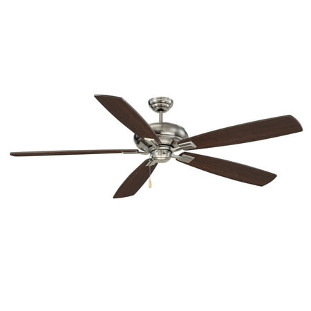 Indoor Ceiling Fans With Brushed Pewter Tone Finish Metal Plywood Indoor Ceiling Fans With Brushed Pewter Tone Finish Metal Plywood Material 68 Inch