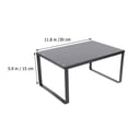 thumbnail image 2 of UPGRATOR Soporte Para Condimentos De Cocina En Metal Negro Para Frascos Y Utensilios, 2 of 8