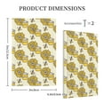 thumbnail image 5 of Kll Cartoon Honey Pot Bee Sunflower Wall Plate,Gloss Finish,Standard Size 1 - 5" X 3", Polycarbonate Thermoplastic,Electric Receptacle Plug Covers, 5 of 8