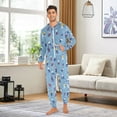 thumbnail image 3 of joogoo Skier Skating Unisex Adults Onesies Pajamas Jumpsuits L, 3 of 7