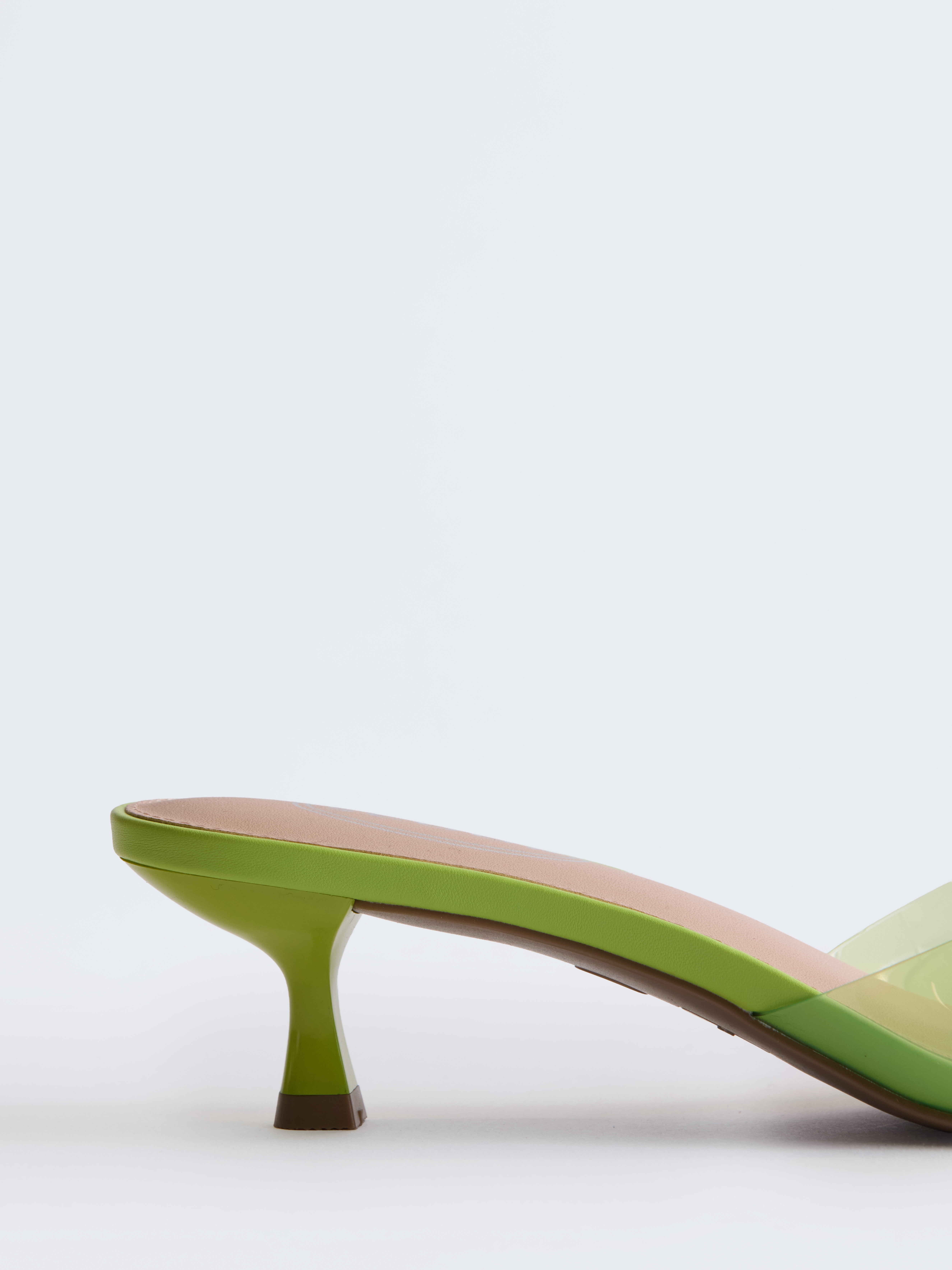 Scoop Women's Jelly Slide On Kitten Heels