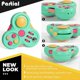 thumbnail image 3 of KAIYANG Juguetes Fidget Pad con 13 funciones Fidget, controlador reductor de estrés, para aliviar el estrés, la ansiedad, el TDAH, verde y negro, 3 of 5