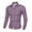 Purple, variant on Caqnni Men's Long Sleeve Button Down Shirt Casual Regular-Fit Oxford Dress Shirts Beach Wedding Shirts (Green,3XL)