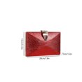 thumbnail image 3 of Bolso bandolera para mujer Cadena de moda PU brillante para asistir a banquetes (rojo) Tmvgtek Para Estrenar, 3 of 3