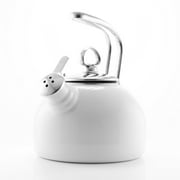 Chantal Tea Kettle Classic Harmonica Whistling Teakettle, 1.8 quart, Marigold