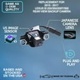 thumbnail image 4 of Backup Camera Replaces for 2015 2016 2017 LEXUS IS 250/350/200t/300 OE Part# 8679053040, 4 of 5