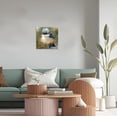 thumbnail image 2 of ZHONGYUTONG Blue Bird Wall Art Canvas Prints Birds on Tree Pictures Wall Decor Animal Artwork Painting for Bedroom Bathroom Decor Framed (12.00" x 12.00"), 2 of 5