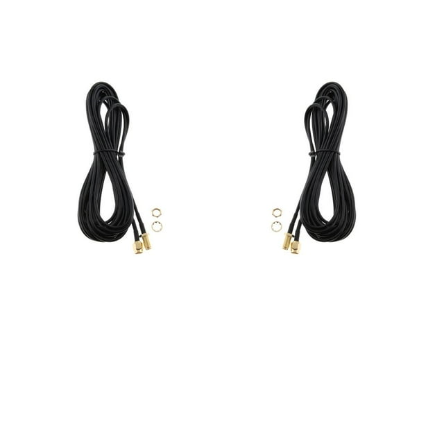 Cable de extensión Coaxial de Baja Pérdida Baoblaze 2Pack de 16,4 Pies