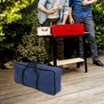 thumbnail image 4 of unbranded Bolsa Para Utensilios De Barbacoa Portátil Con Plegable Y Oxford Azul, 4 of 8