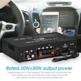 thumbnail image 2 of Compact AK35 Amplifier for Car and Boat Speakers with USB and TF Card Inputs Audio Amplifier Spare Part, 2 of 8