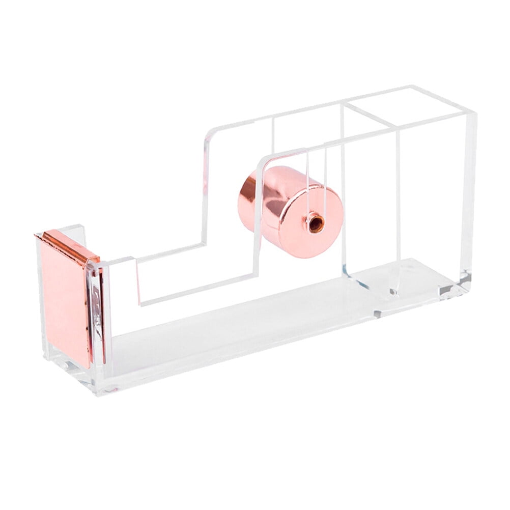 Tape dispenser Acrylic Tape Dispenser Portable Tape Cutter Desktop Tape