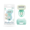 thumbnail image 1 of Razor Schick Intuition Go desechable para viajes, piel sensible, 1 of 8