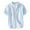 Blue, variant on Bcfgryg Men's Breathable Shirt Short Sleeve Loose Shirt In Summer Wear A Thin Lapel White Cotton Linen Shirt Big and Tall Men's Shirts