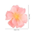 thumbnail image 2 of FUEENIRVA 100Pcs Artificial Orange Flower Heads Plum Blossom Faux Flowers for Romantic Scene Decoration, 2 of 8