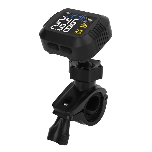 Motorcycle Tire Pressure Sensor,Motorcycle Tire Pressure Monitoring Motorbike TPMS Motorcycle Tire Pressure Monitoring System Stylish and Modern