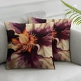 thumbnail image 3 of Shiartex Peony Flower Throw Pillow Covers Red and White Floral Decorative Pillow Cases 2pcs Cushion Covers for Sofa Couch Bedroom Home Decor White, 3 of 7