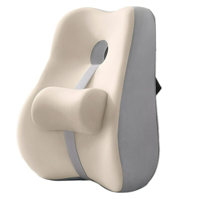 Ergonomic Lumbar Support for Chair Back and Comfortable Seating Posture