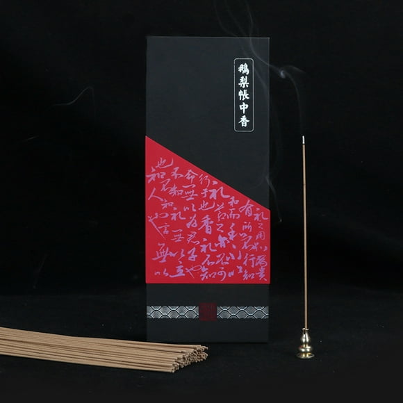 Nvzi-c Encens 8.2 Pouces (210mm) - 25 min de Combustion par Fushan Kodo / Bouddhiste/taoïste Encens Artisanal d'Ingrédients Naturels Purs / Aromathérapie, Calme Spirituel, Tente Encens Poire d'Oie