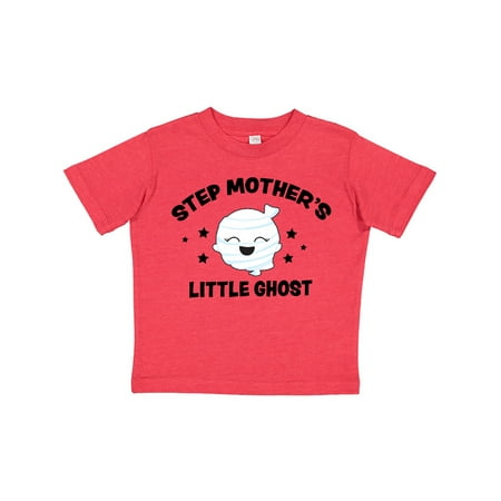 

Inktastic Cute Step Mother s Little Ghost with Stars Gift Toddler Toddler Girl T-Shirt