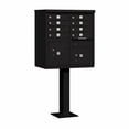 thumbnail image 2 of Cluster Box Unit with 8 Doors and 2 Parcel Lockers in White with USPS Access Type I, 2 of 6