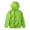 Green, variant on Wancir Boys Girls Rain Jacket Kids Lightweight Waterproof Hooded Raincoats Windbreakers