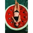 thumbnail image 3 of Swimline Watermelon Slice Floating Pool Island Red/Green 60'' Diameter, 3 of 6