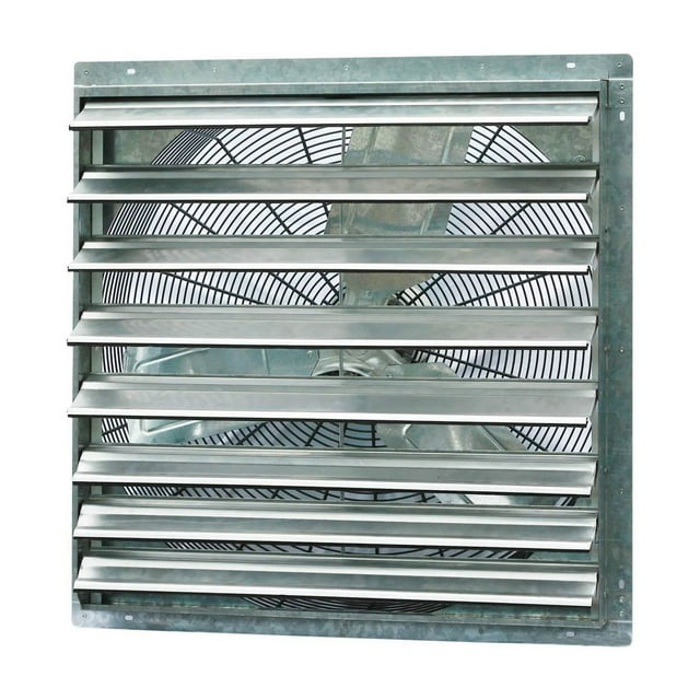 iLiving 30" Single Speed Shutter Wall Mountable Indoor Commercial Exhaust Fan