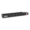 thumbnail image 3 of Tripp Lite Power Strip Rackmount Metal 120V 5-15R Right Angle 12 Outlet 1U - Power distribution strip (rack-mountable) - AC 120 V - input: NEMA 5-15 - output connectors: 12 (NEMA 5-15) - 1U - 19" - 15 ft cord, 3 of 8